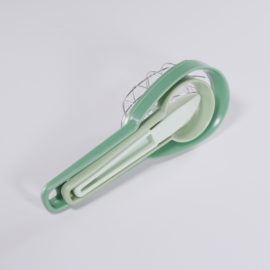 JUEGO DE 3 EXTRACTORES DE PULPA | VERDE