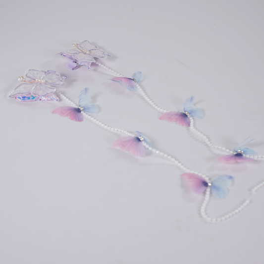 Set de 2 Ganchos de Mariposa | Lila