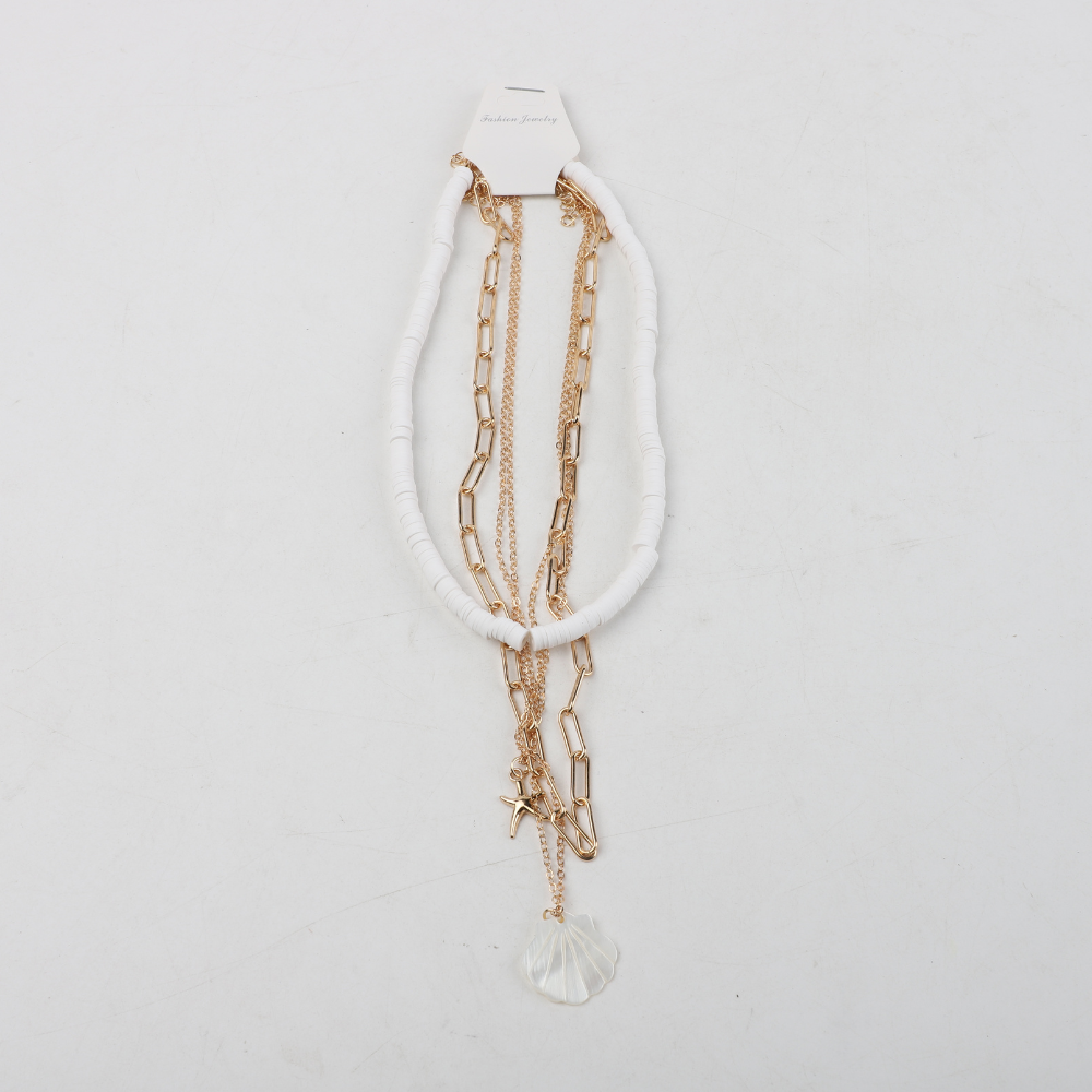 Set De 4 Collares Con Dije Conchita
