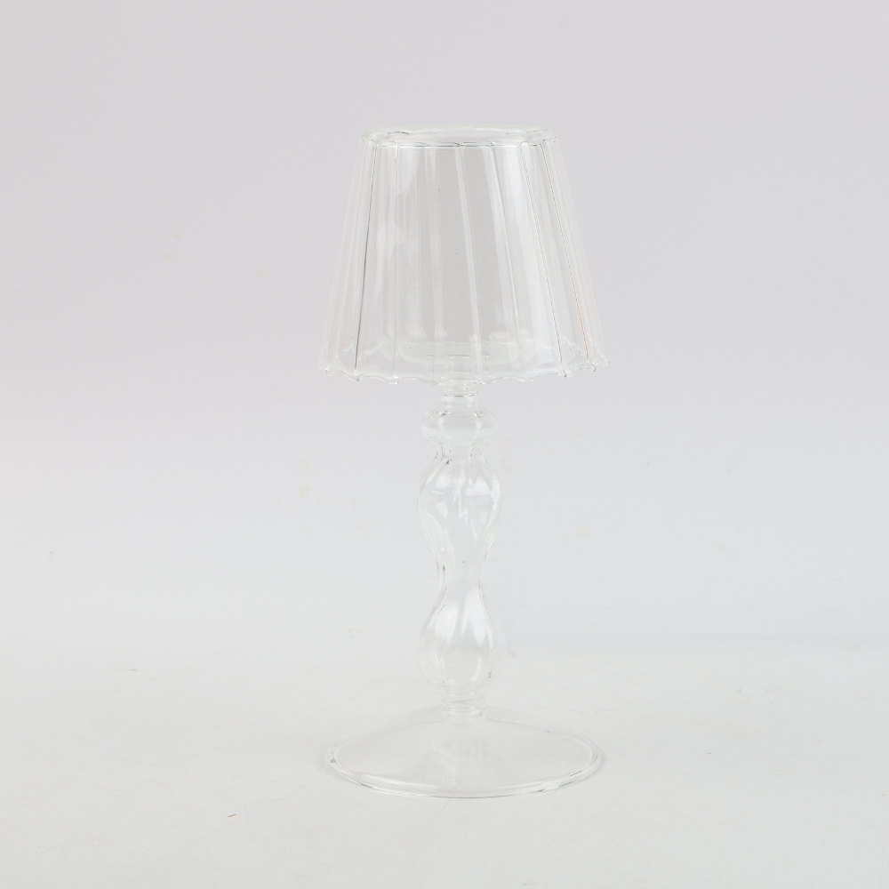 Soporte de vela tipo lámpara