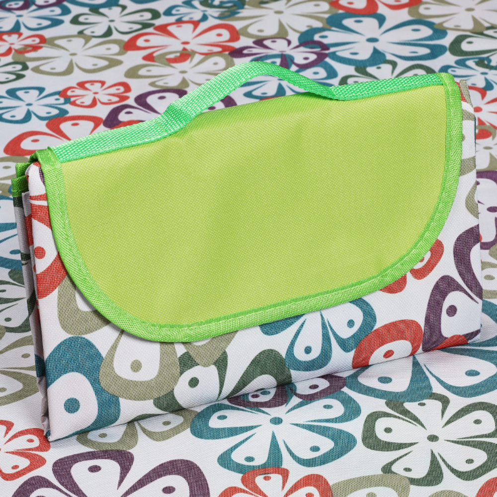 Mat De Picnic Flores Colores