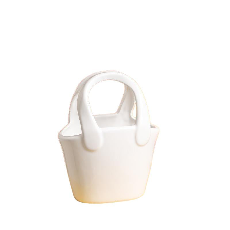 Bolso Negro De Cerámica