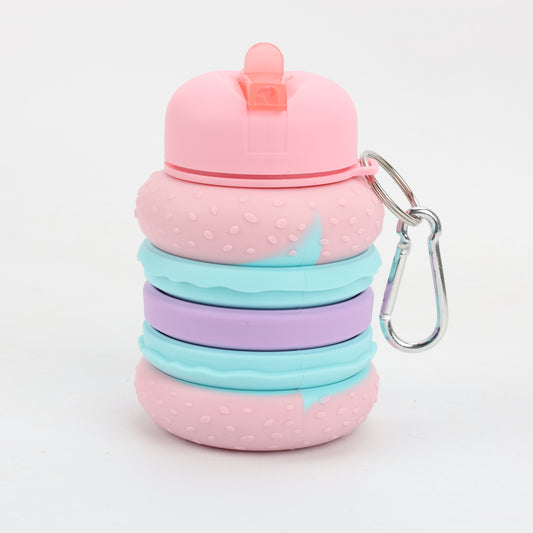 BOTELLA PLEGABLE DE SILICONA | MACARONE
