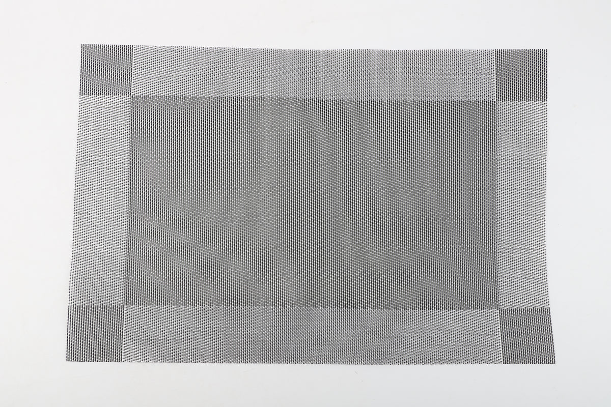 Set Individual Rectangular Gris 30x45cm