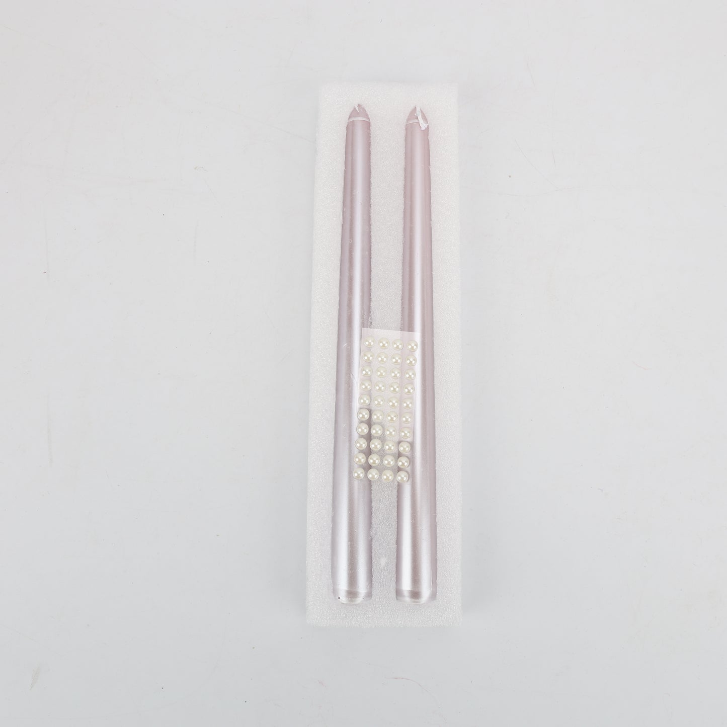 SET X 2 VELAS LILA CON ACC