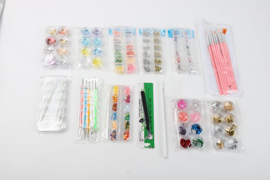 Set para decoración de uñas