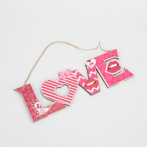 ADORNO COLGANTE DISEÑO LOVE