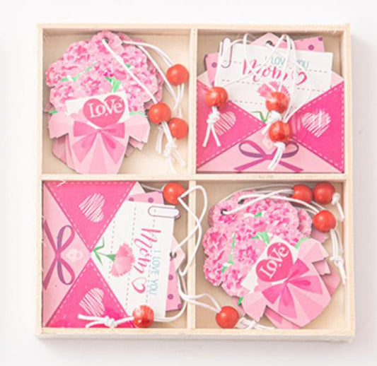 CAJA DECORATIVA MOM DISEÑOS CARTAS