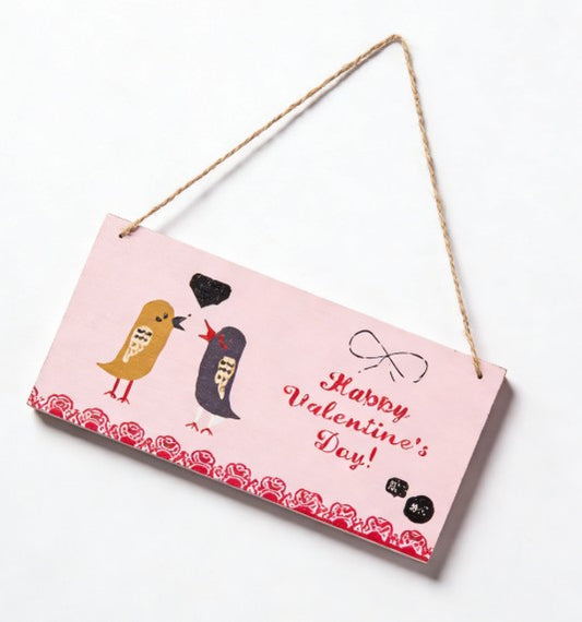 ADORNO COLGANTE EN FORMA CORAZON 30CM *30CM