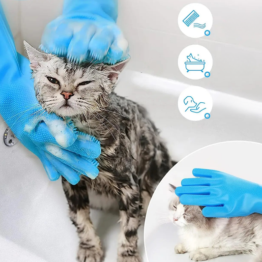 Guantes para Bañar Mascota