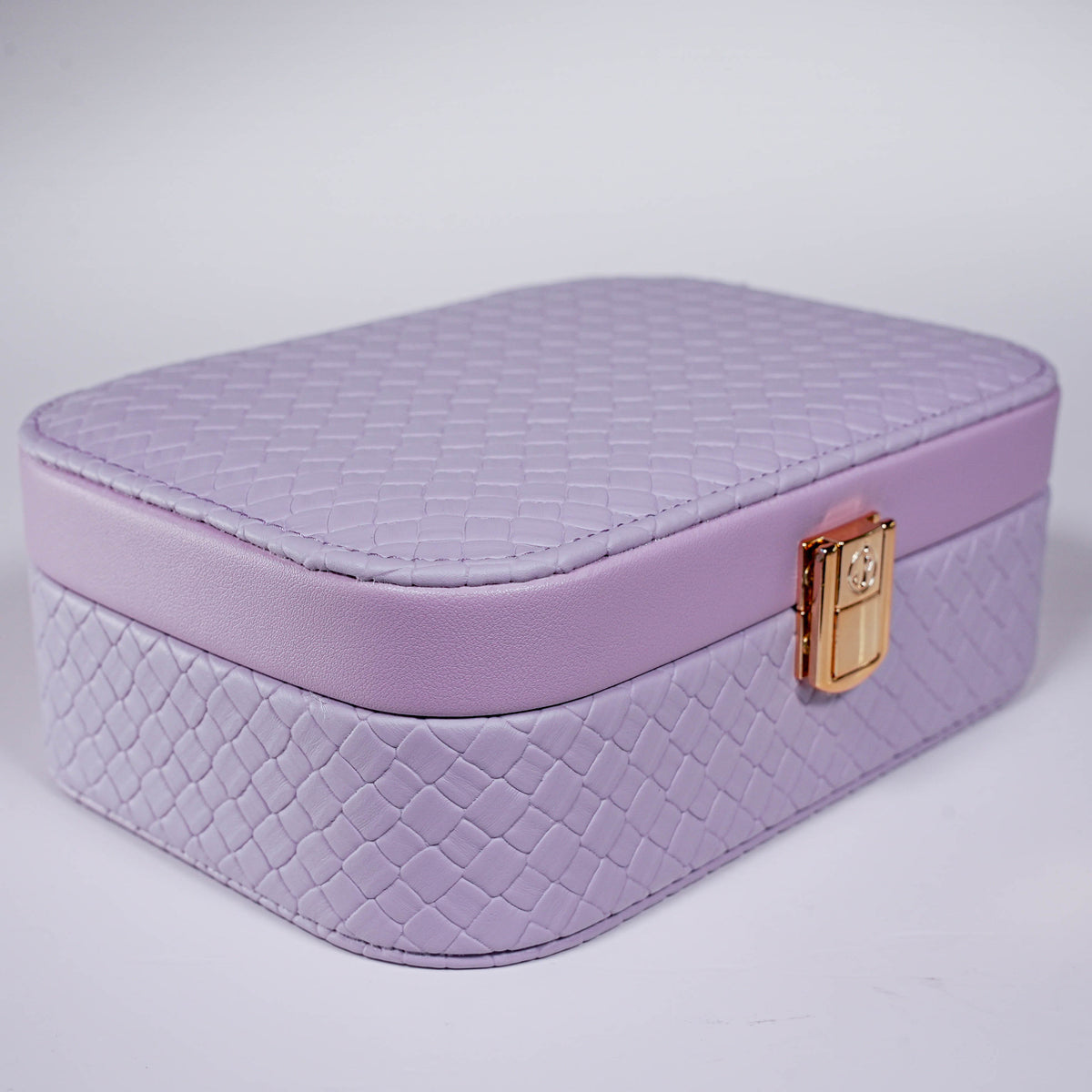 Joyero Rectangular con Seis Divisiones | Lila