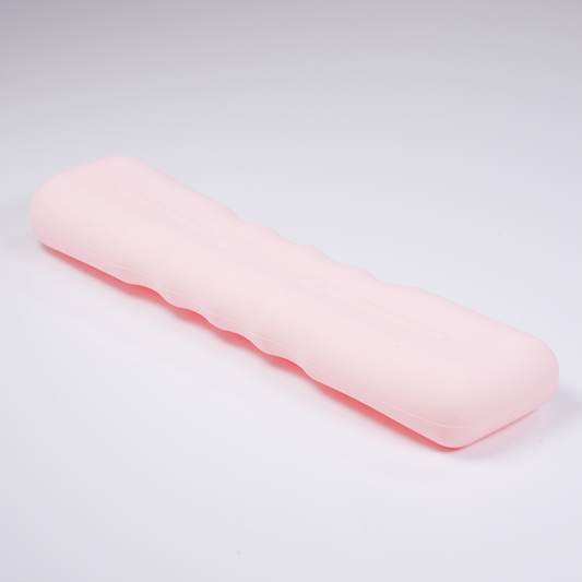 Estuche de Silicona para Brochas | Rosado