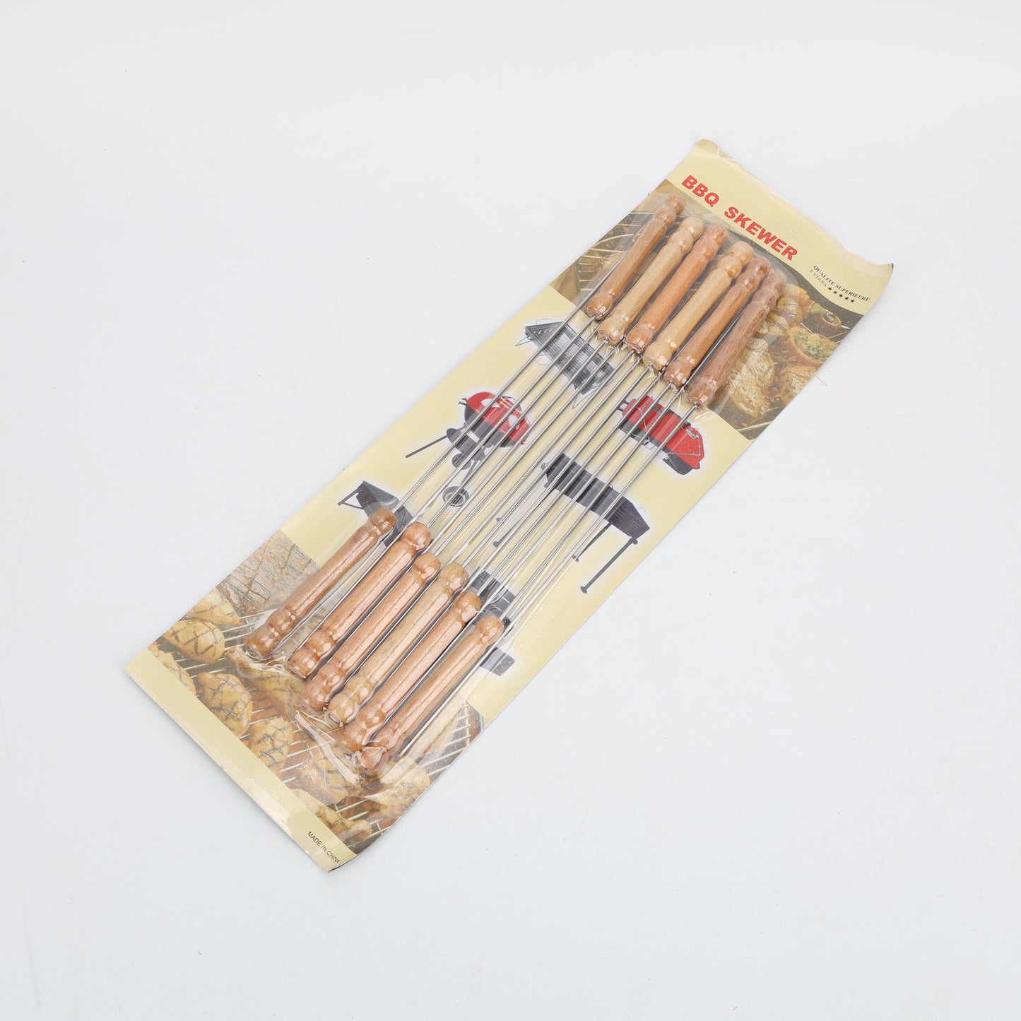 SET DE 12 PINCHOS PARA PARRILLA