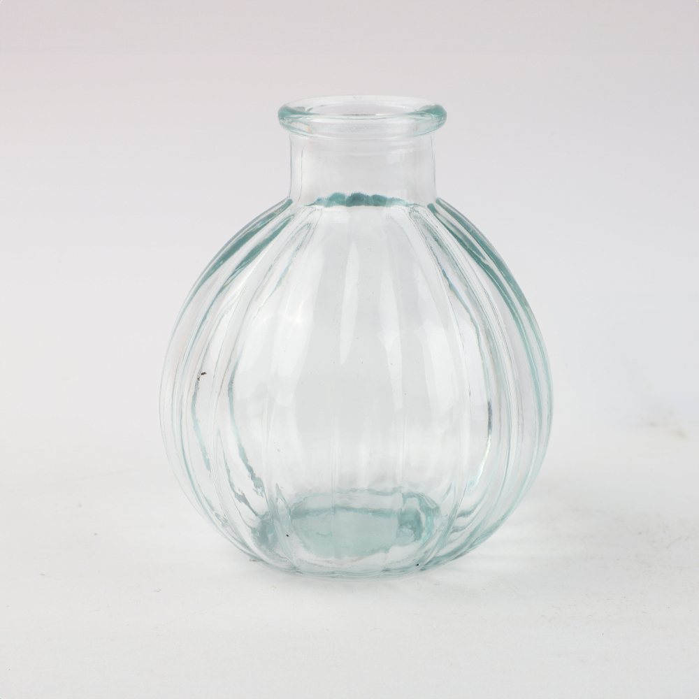 Florero Bol Transparente 7.4X 8Alt