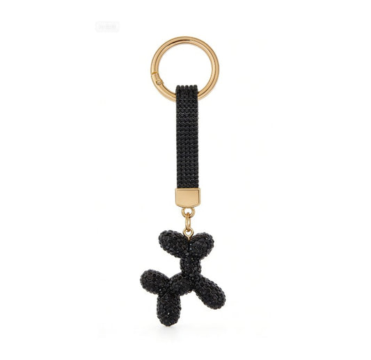 LLAVERO DISEÑO PERRITO | NEGRO