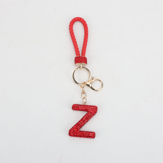 LLAVERO CON BRILLO DISEÑO Z