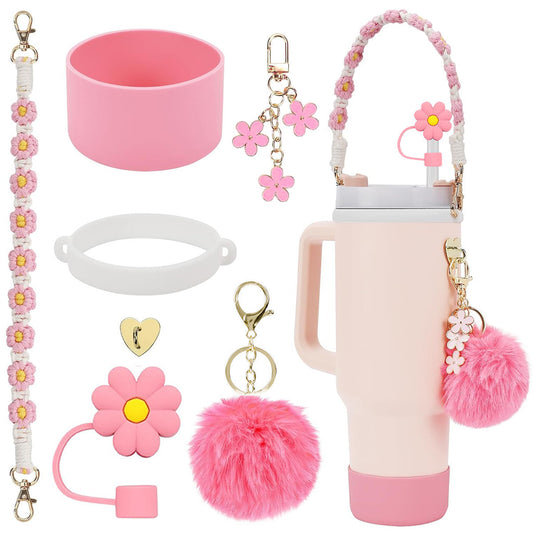 SET 7 PZAS DE ACCESORIOS ROSADO PARA TOMATODOS