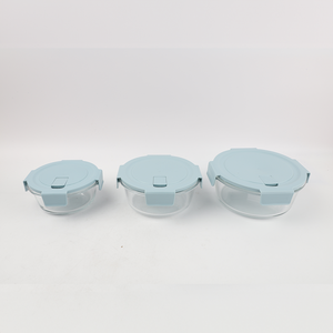 Set x 3 Contenedores Redondos De Alimentos 400Ml+620Ml+950Ml