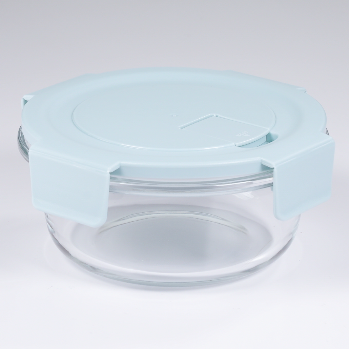 CONTENEDOR DE ALIMENTOS CIRCULAR 950 ml | CELESTE