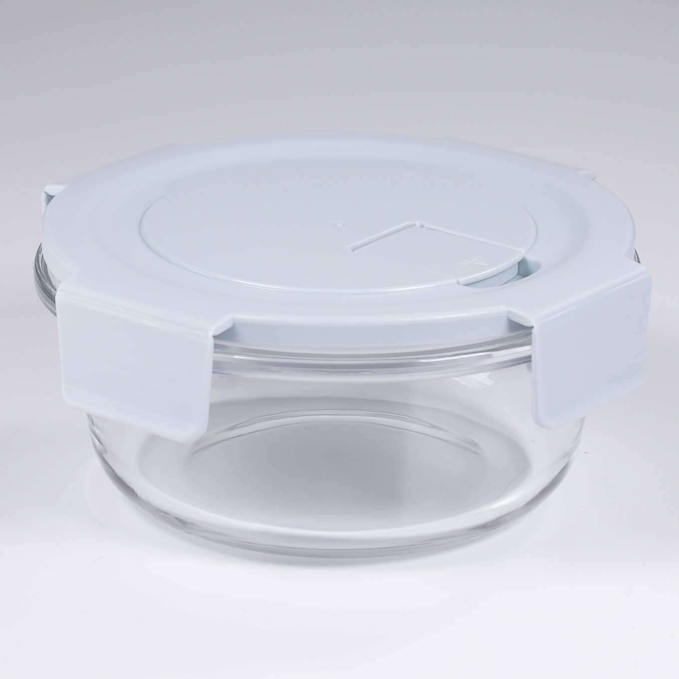 CONTENEDOR DE ALIMENTOS CIRCULAR 950 ml | CELESTE