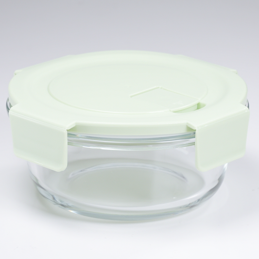 CONTENEDOR DE ALIMENTOS CIRCULAR 620 ml | VERDE