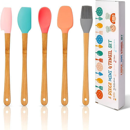Set x5 Utensilios de Cocina Repostería de Colores