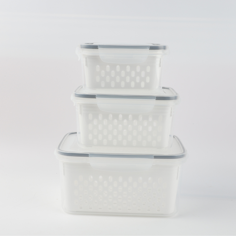 Set x 3 contenedores para alimentos