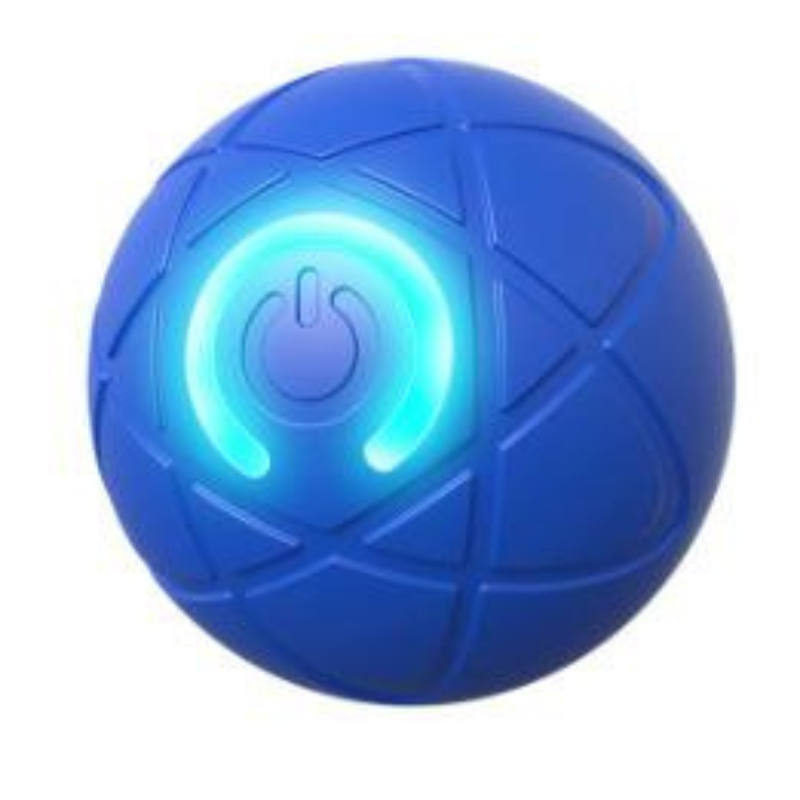 Pelota saltarina para mascota azul