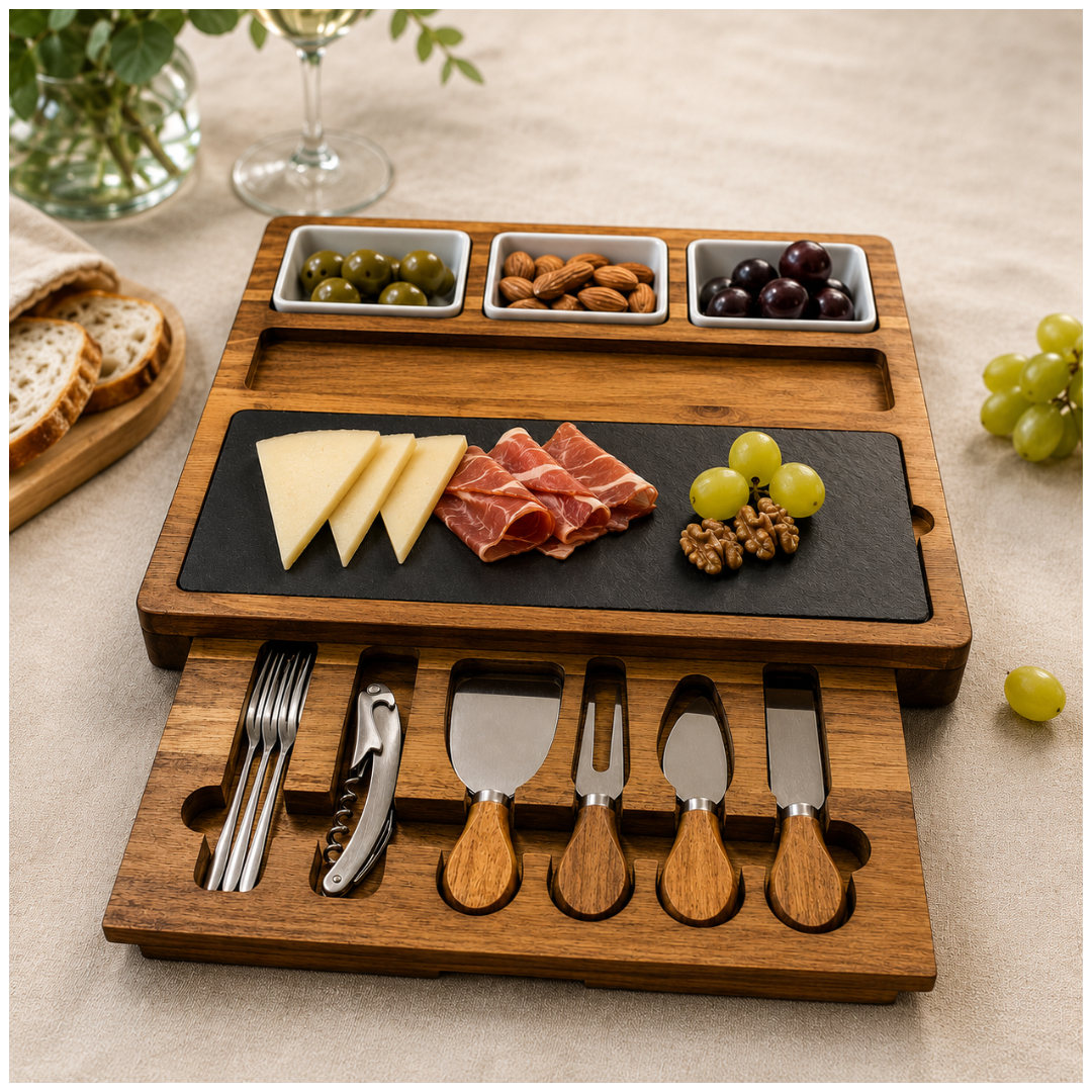SET TABLA QUESO CHEF