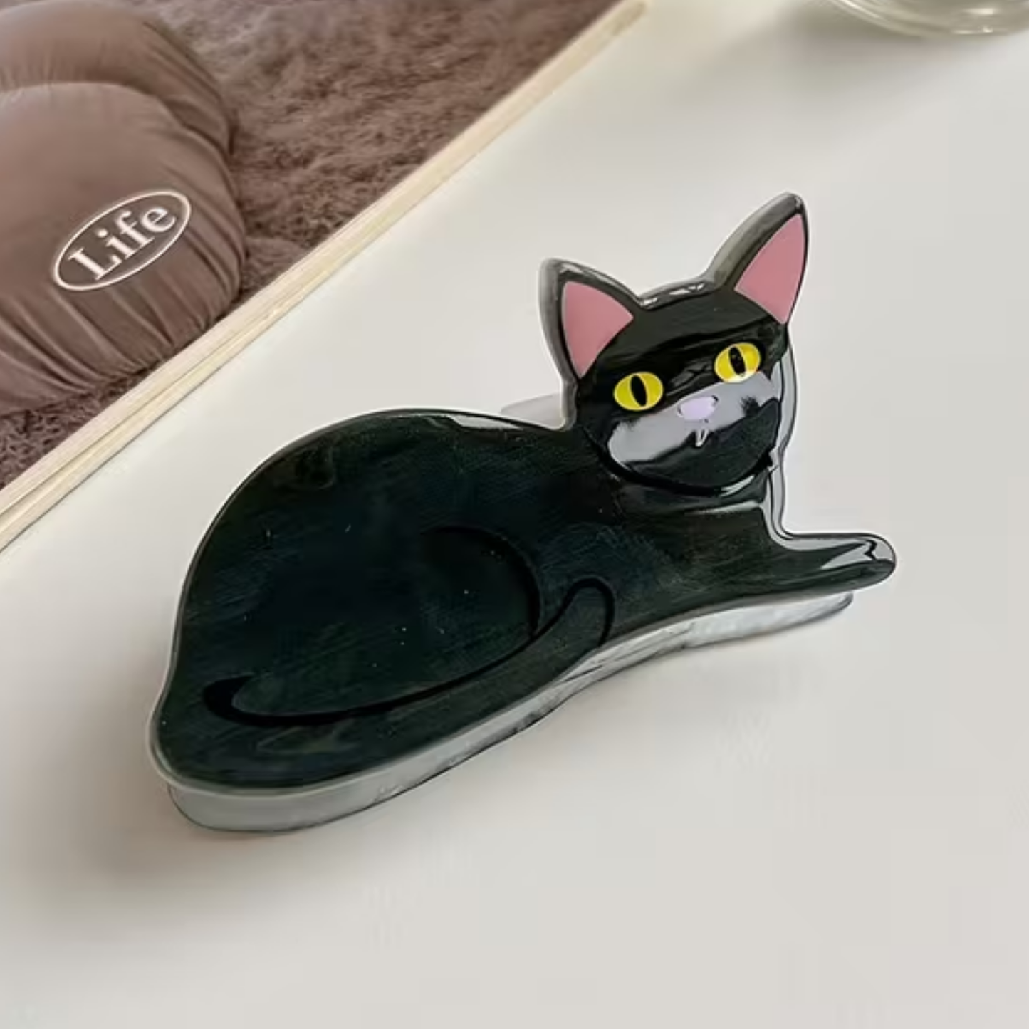 Gancho para Cabello con Diseño de Gatito