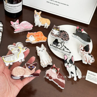 Ganchos para Cabello con Diseños de Perritos
