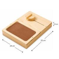Bandeja Plegable De Madera Para Reposabrazo De Sofa