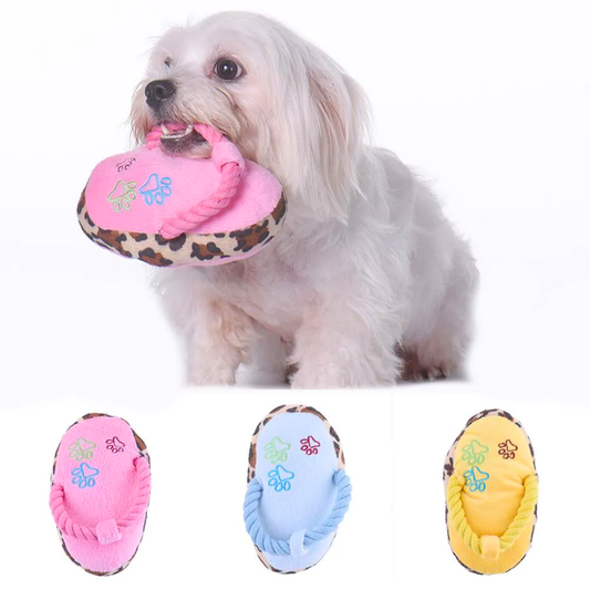 Juguete para Mascotas Diseño Sandalia