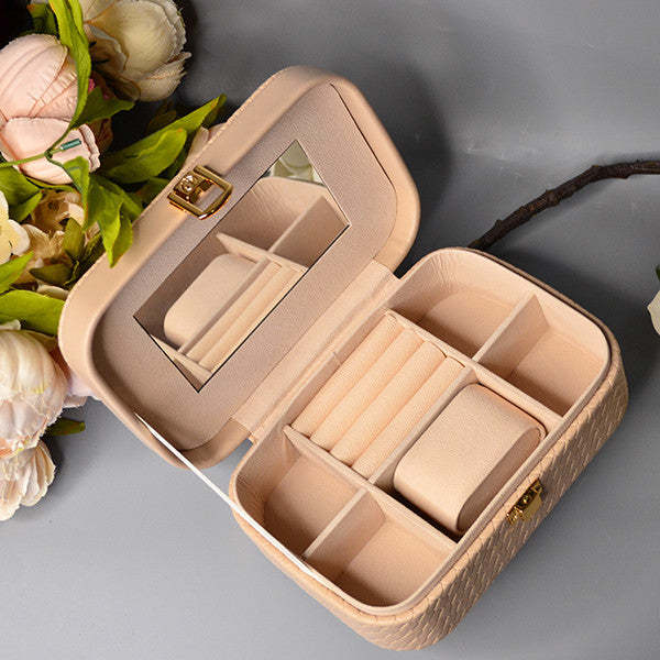 Joyero Rectangular con Seis Divisiones | Marrón