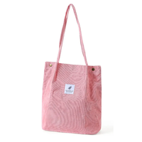 Bolso de Mujer Corduroy Rosado