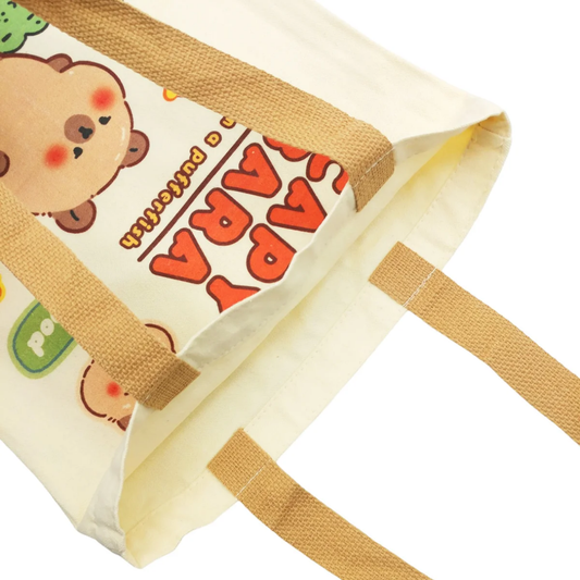 Tote Bag de Capibara Kawaii