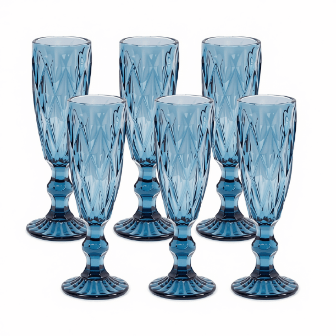 Set x6 Copas de Vidrio Largo 160 ml