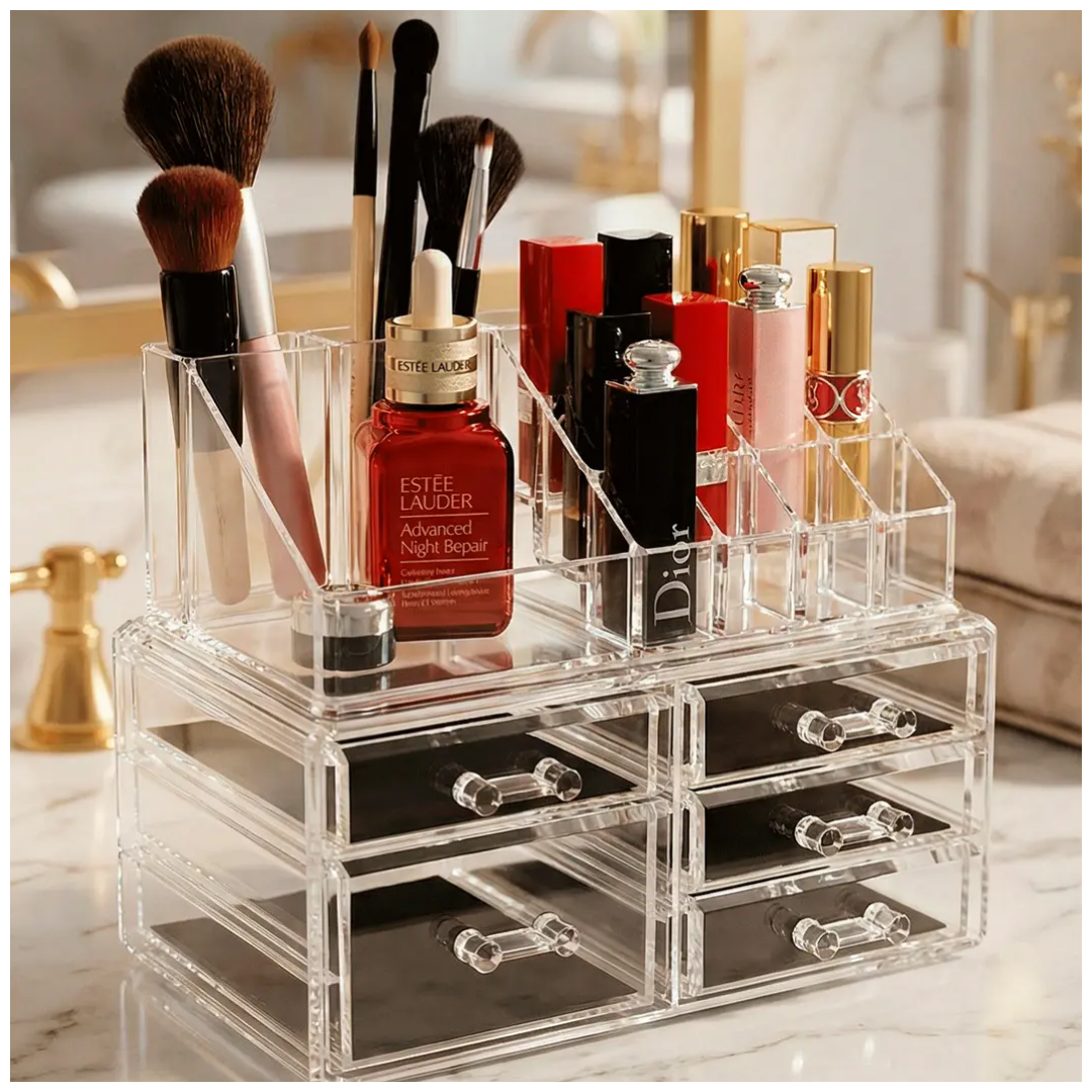 Organizador de Maquillaje Acrílico