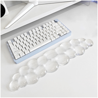 Reposamuñecas Ergonómico para Teclado con Diseño de Nube