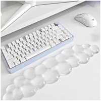 Reposamuñecas Ergonómico para Teclado con Diseño de Nube