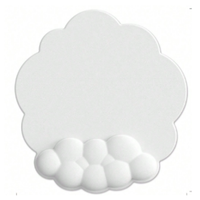 Mouse Pad Ergonómico con Apoyo para Muñeca Nube