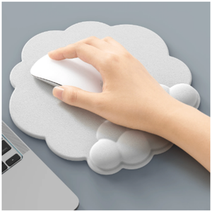 Mouse Pad Ergonómico con Apoyo para Muñeca Nube