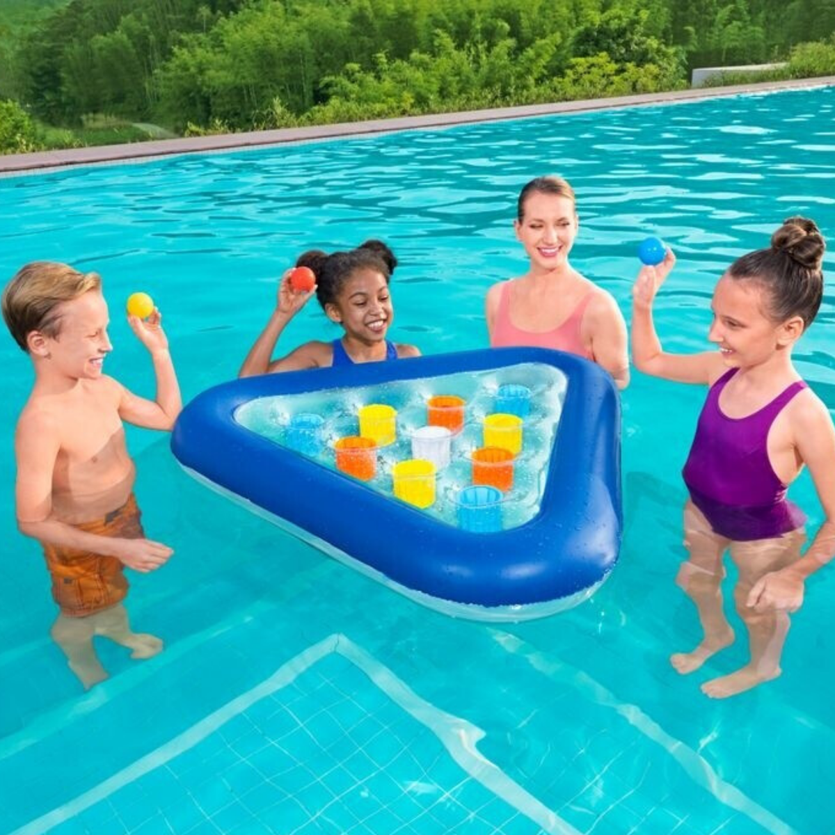 Juego Inflable de Piscina 'Ball Champion'