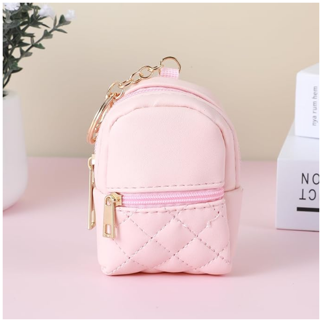 Llavero Monedero Mini Bolso PU