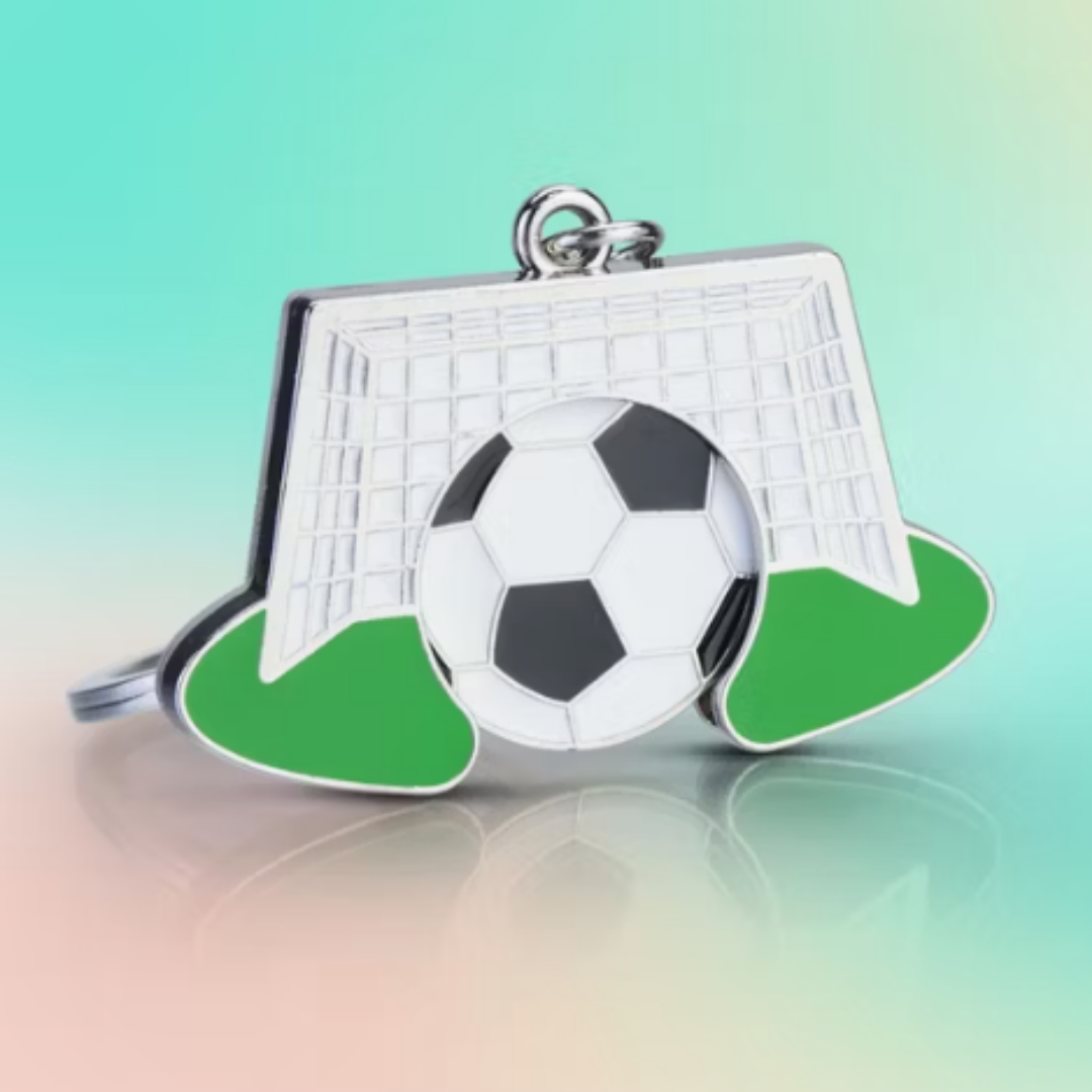 Llavero Futbol Arco y Balón