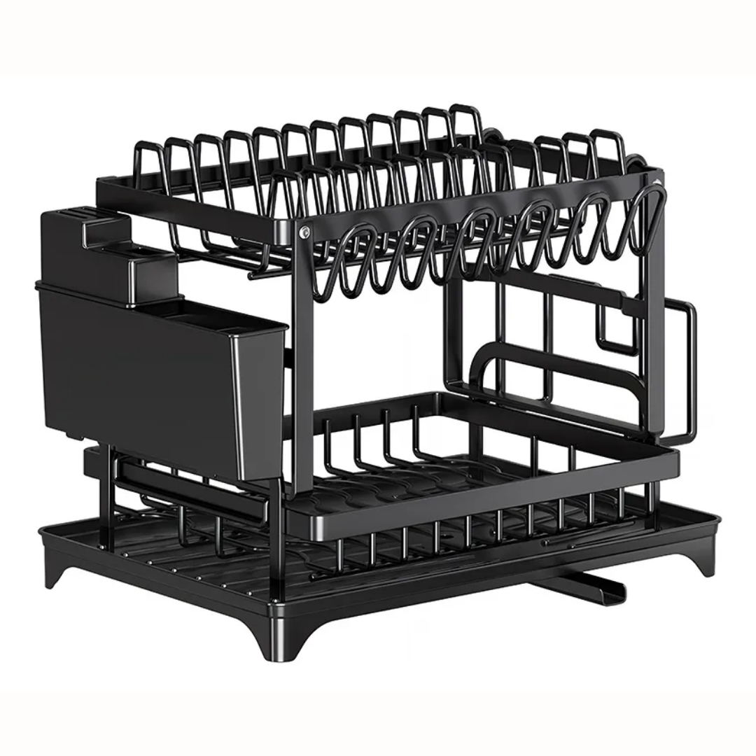 Escurridor de Platos Negro