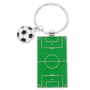 Llavero de Futbol Campo y Balón