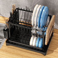 Escurridor de Platos Negro