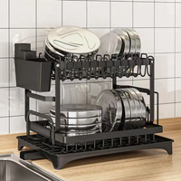 Escurridor de Platos Negro