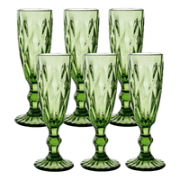Set x6 Copas de Vidrio Largo 160 ml
